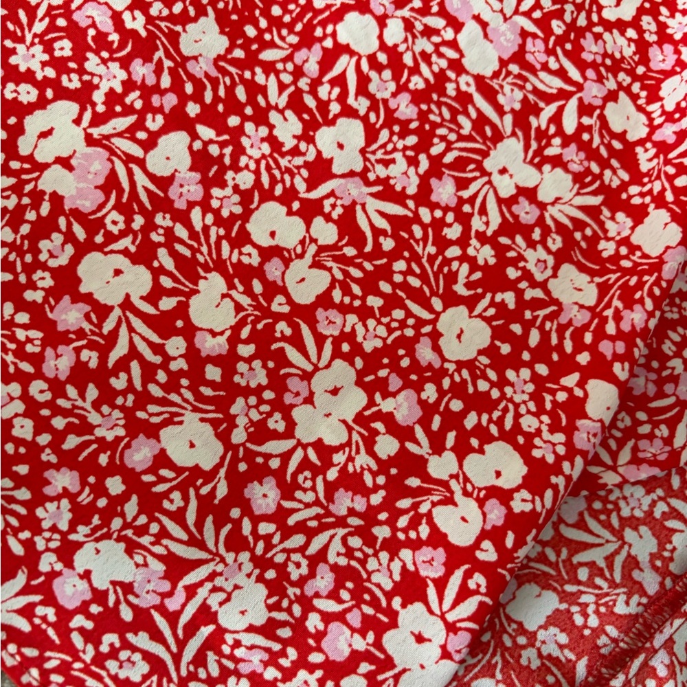 Zara Printed Corsetry-Inspired Midi Dress SZ L - Picture 12 of 14